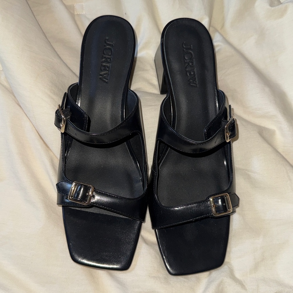 * SUMMER CLOSET SALE** J.Crew Layne Buckle Heeled Sandals